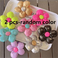 2pcs Random Petals Flower Hair Clip for Girls