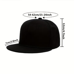 Adjustable Hip Hop Baseball Cap for Men and Women
