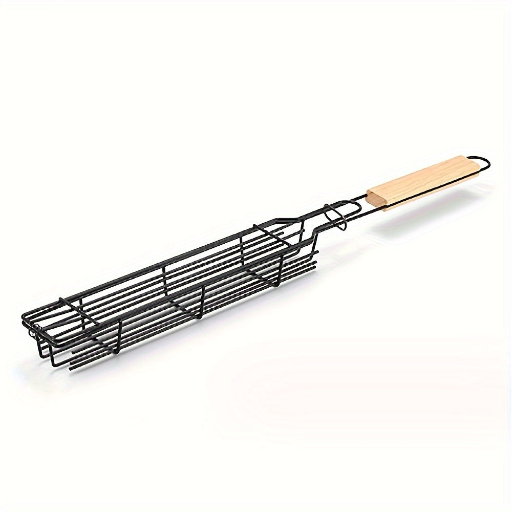 Portable BBQ Grilling Basket Nonstick Barbecue Grill Tool