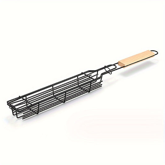Portable BBQ Grilling Basket Nonstick Barbecue Grill Tool