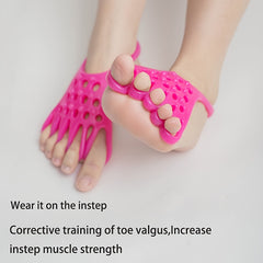 Yoga Leg Fascia Stretcher Strap Elastic Toe Correction Trainer