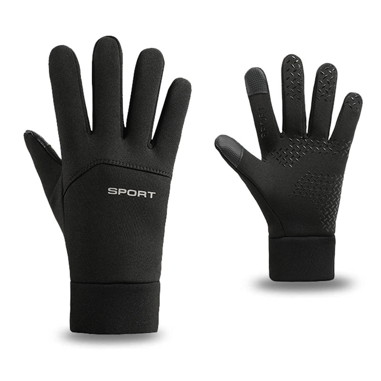 Non Slip Waterproof Fleece Thermal Driving Gloves