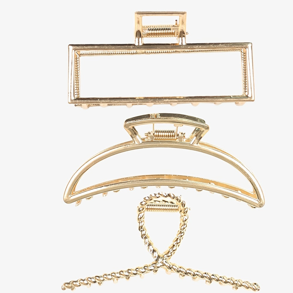 Large Metal Hair Clip Ponytail Clip Hair Accessories For Girls