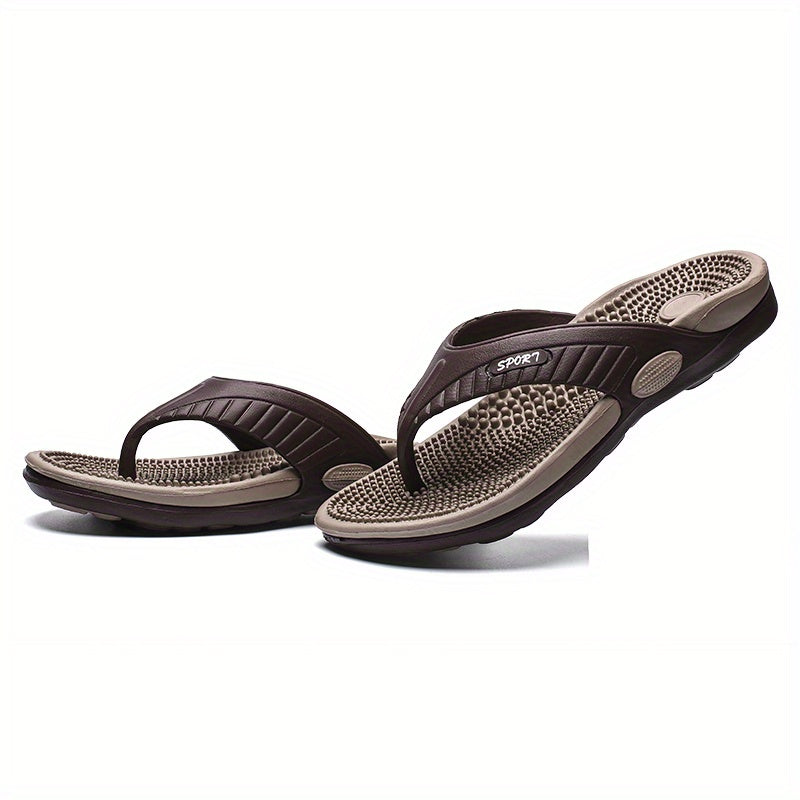 Men's Massage Thong Sandals Casual Non Slip Flip flops Shoes