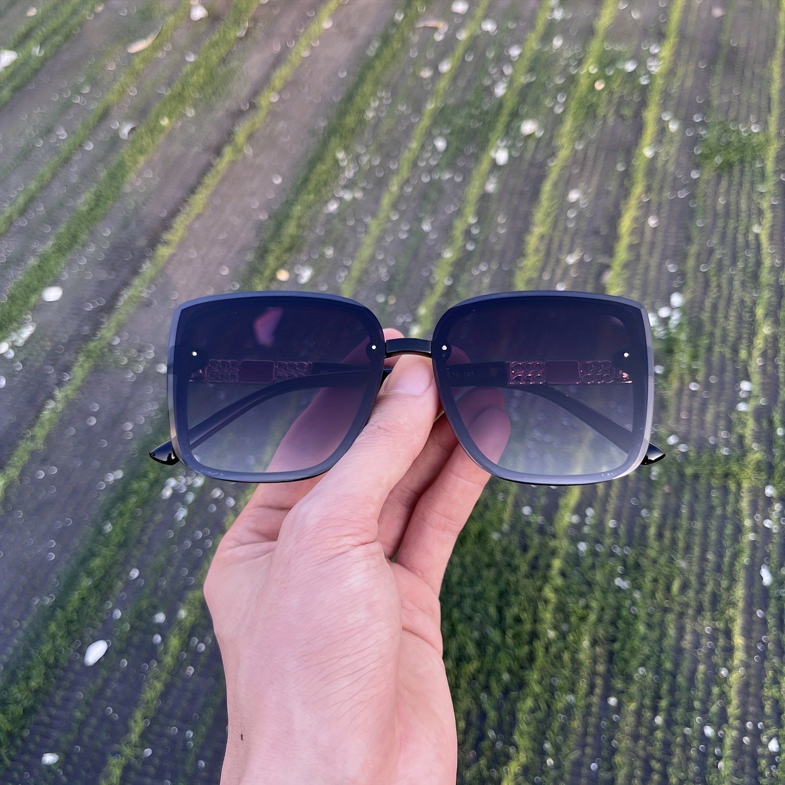 Polarized Women's Cycling Sunglasses Anti UV Protection Retro Square Style