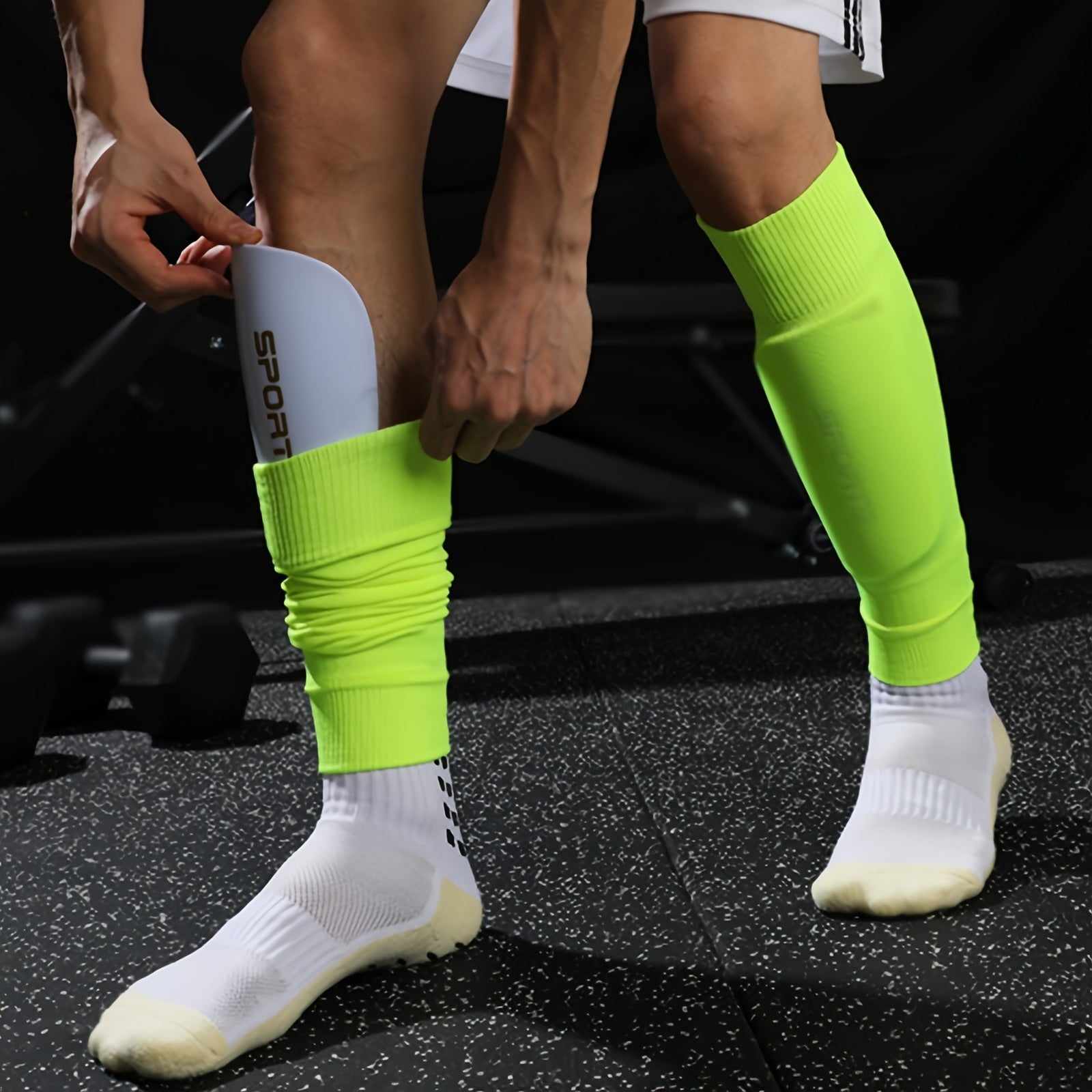 Men's Compression Football Sock Cover Leg Sleeves