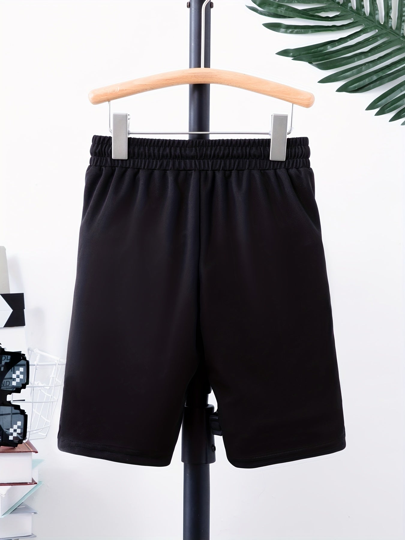 Boys RUN Letter Print Quick-drying Shorts for Summer