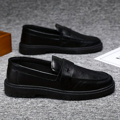 Men's Leather Loafer Shoes Lightweight Dress Shoes