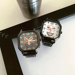 Creative Clown Series Square Wrist Watch
