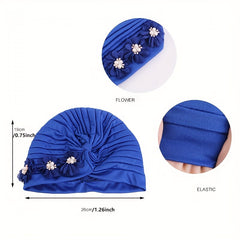 Pleated Turban Cap Chemo Hats for Women