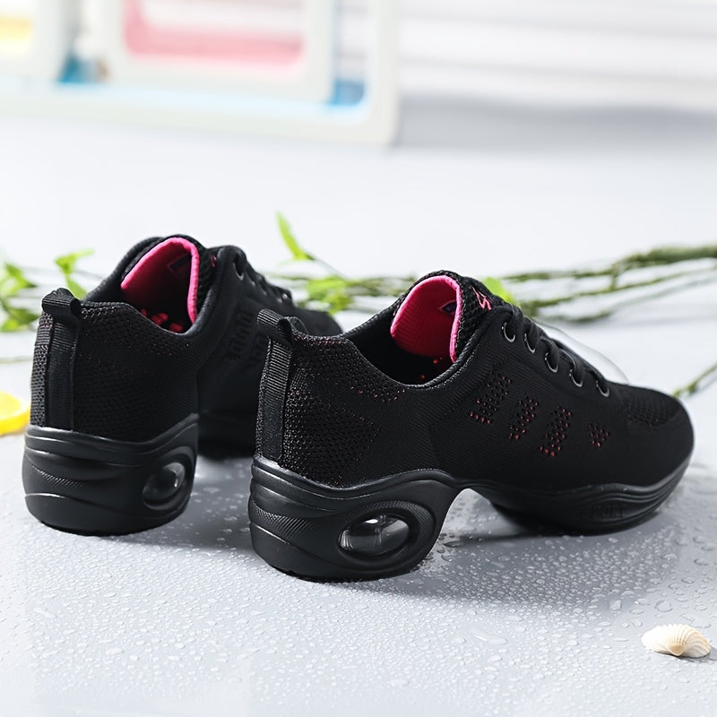 Breathable Mesh Women's Heightened Dance Shoes