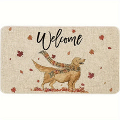 Eucalyptus Leaf Door Mat Non Slip Durable Entrance Mat