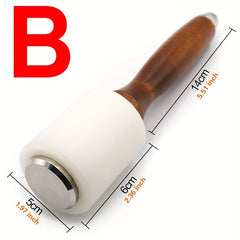 Leather Carve Hammer Nylon Hammers Mallet Wood Handle For Leather Craft Punch