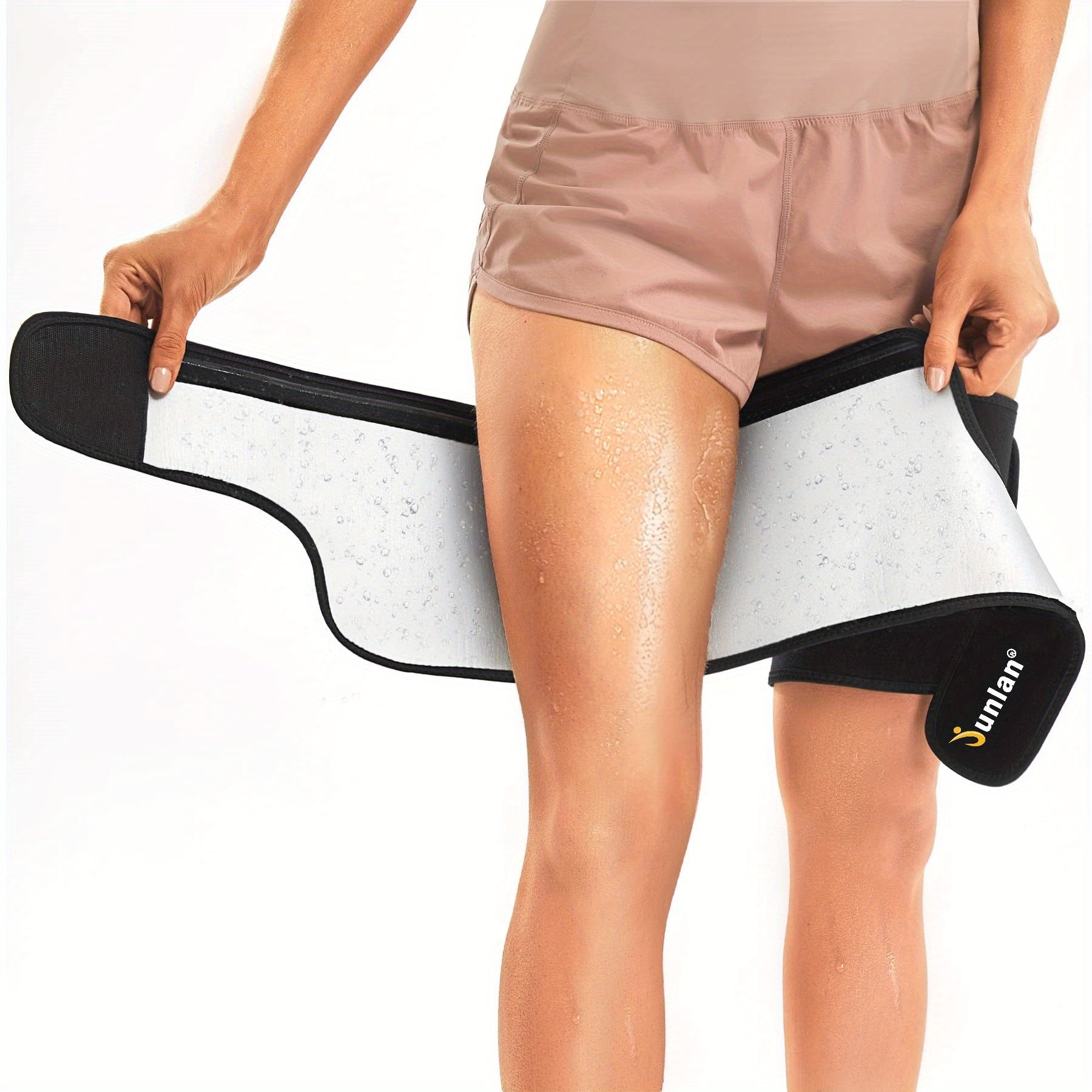 Sauna Thigh Trimmers Women Sweat Thigh Bands Shaper Slimmer Wraps