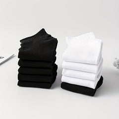10 Pairs Lightweight All-Match Sports Socks for Women