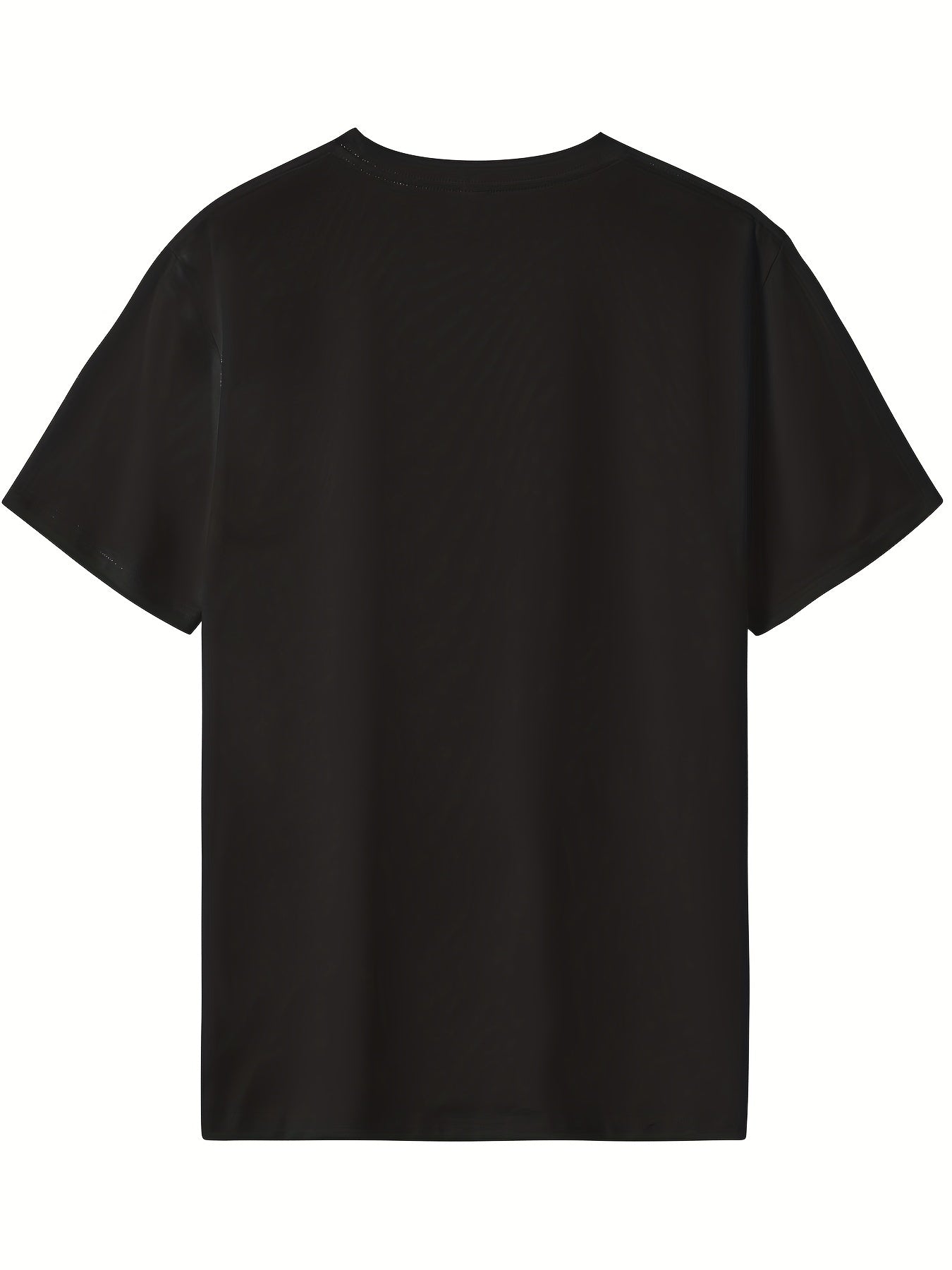 Motorcycle Print Men's Graphic Crew Neck T shirt Casual Comfy Tees