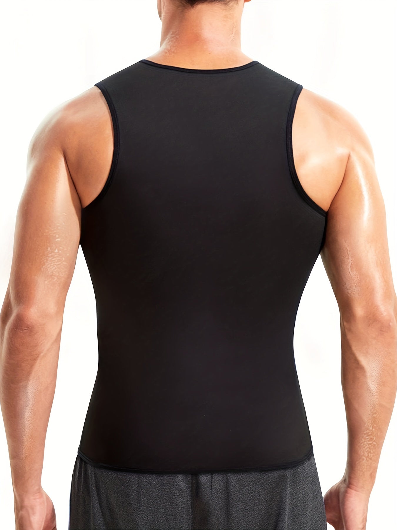 Men's Waist Trainer Tank Top for Workout Weight Loss