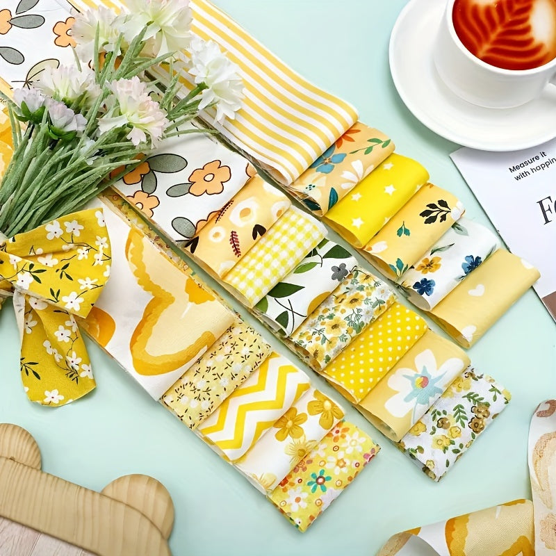 40pcs Floral Printed Quilting Fabric Cotton Craft DIY Handmade Doll Clothes
