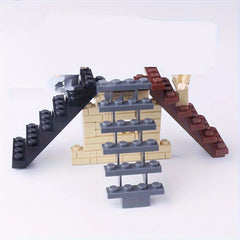 Building Blocks Staircase Accessories Set for Kids