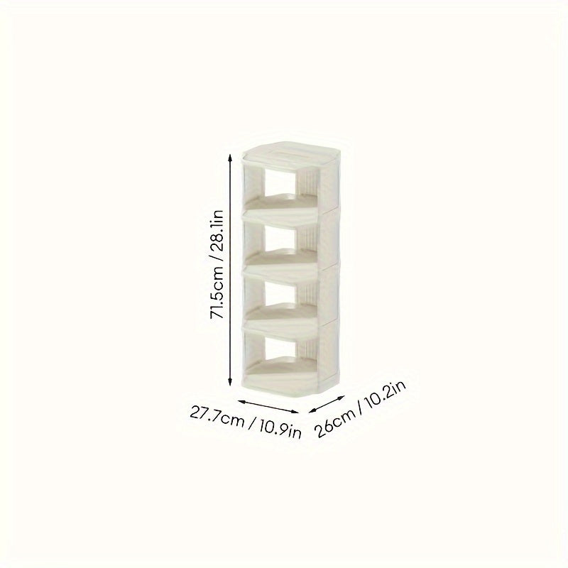 Stackable Small Shoe Rack Entry Door Shoe Cabinet Space Saving Shoe Storage