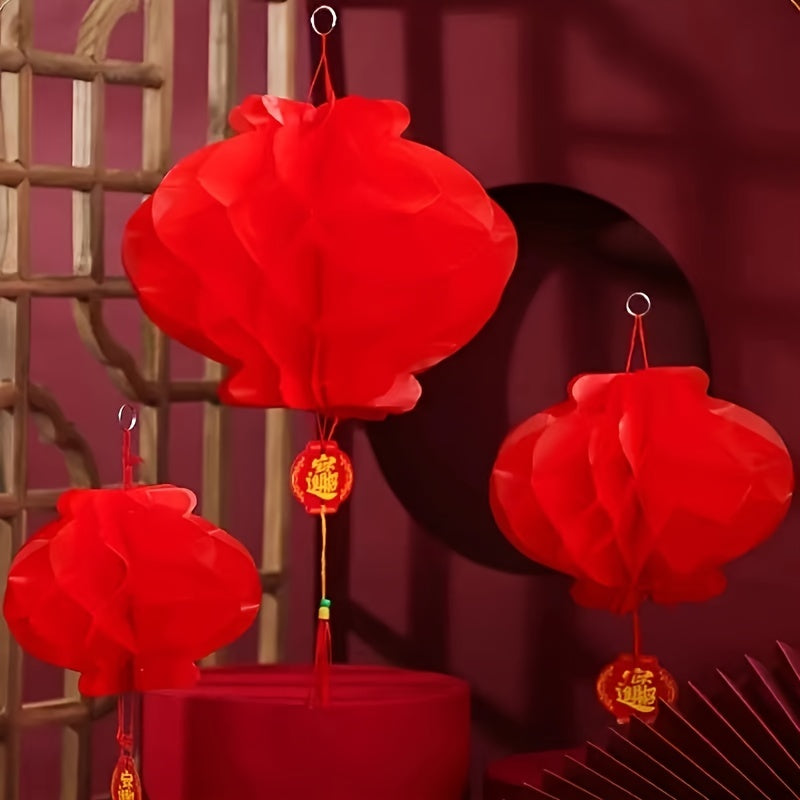 Hot Spring Lantern Red Lantern Decoration Year Paper Lantern Dress Up