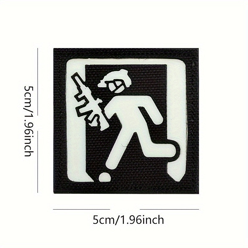 Escape Series Luminous Patch Morale Patches for Caps Uniforms Vests