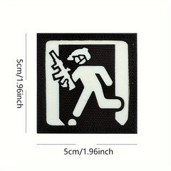Escape Series Luminous Patch Morale Patches for Caps Uniforms Vests