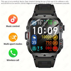 4.98 cm Smart Watch Full Touch Screen Fitness Tracker Waterproof Alarm Clock