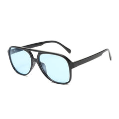 Men's Vintage Large Frame Aviator Sunglasses Halloween Party Accessory