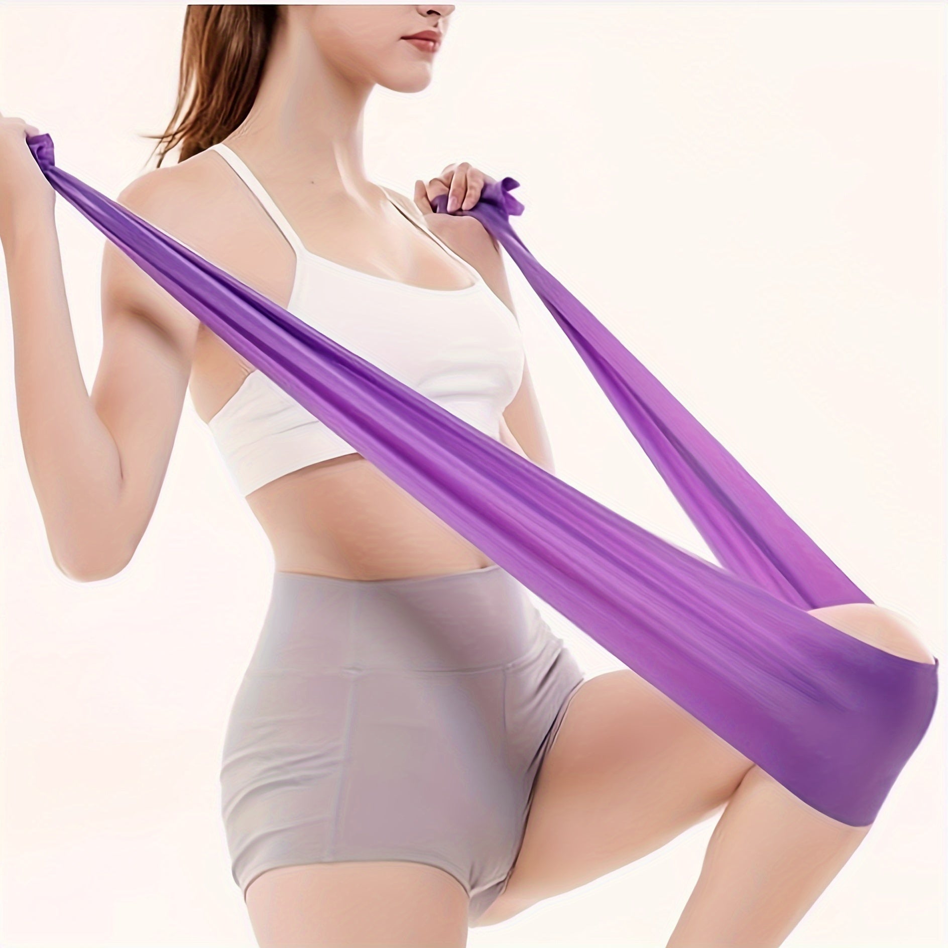 59in Resistance Bands for Yoga Pilates Rehab Fitness Strength Training