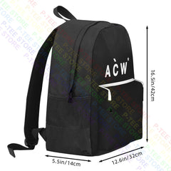 A-Cold-Wall Acw Large Capacity Backpack Hot Art Print Shopping Bag