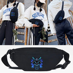 Monster Print Waist Bag Crossbody Shoulder Bags