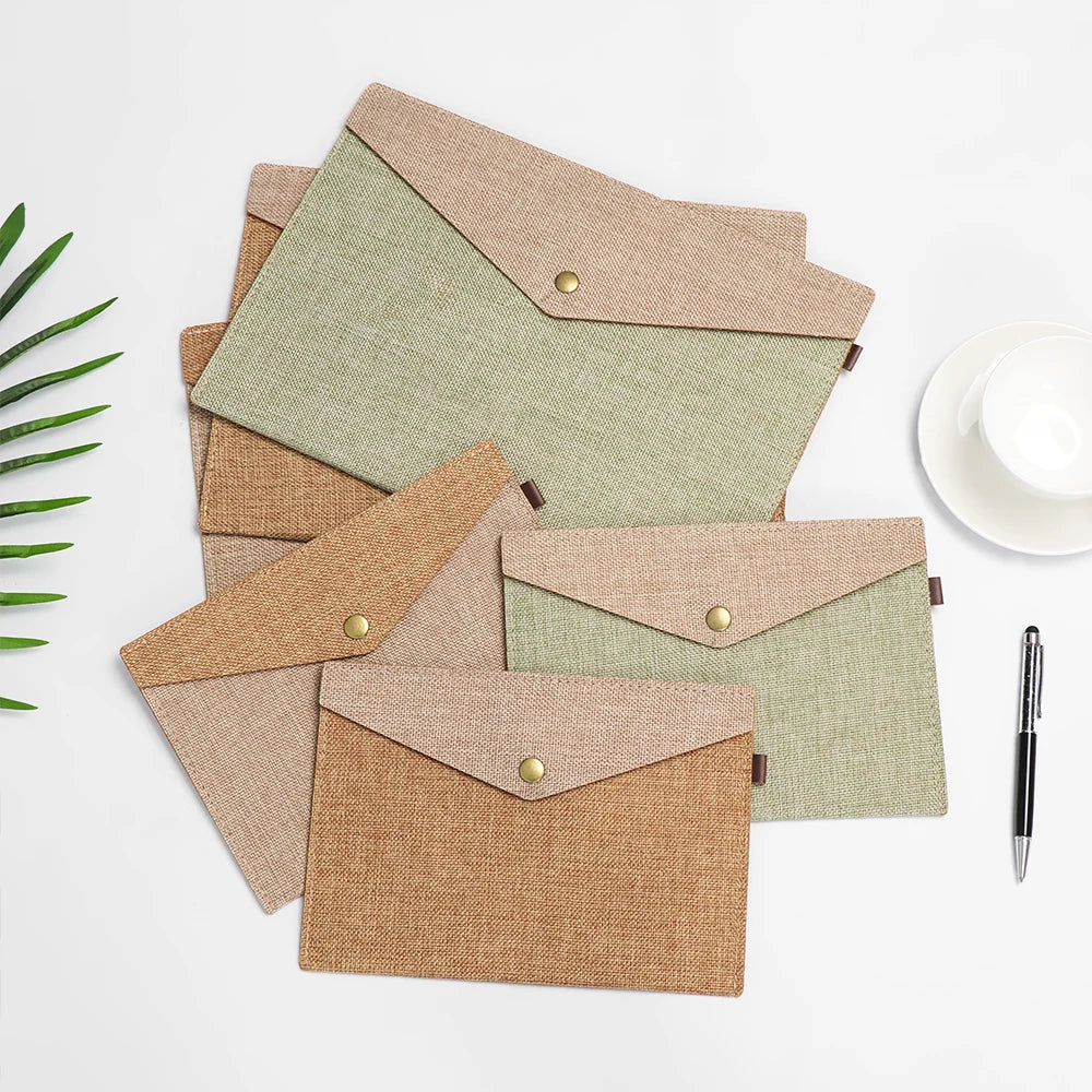 Felt Envelopes File Bags with Magnetic Buckle