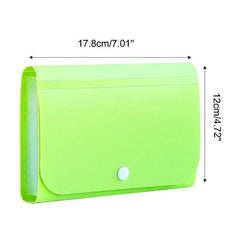 A4 Folder Double-button Organ Bag Student Office File Data Storage