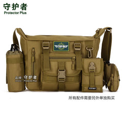 Nylon Waterproof Messenger Bag for iPad & 14-inch Laptop