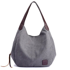 Vintage Canvas Handbag Large Capacity Shoulder Bag Hot L