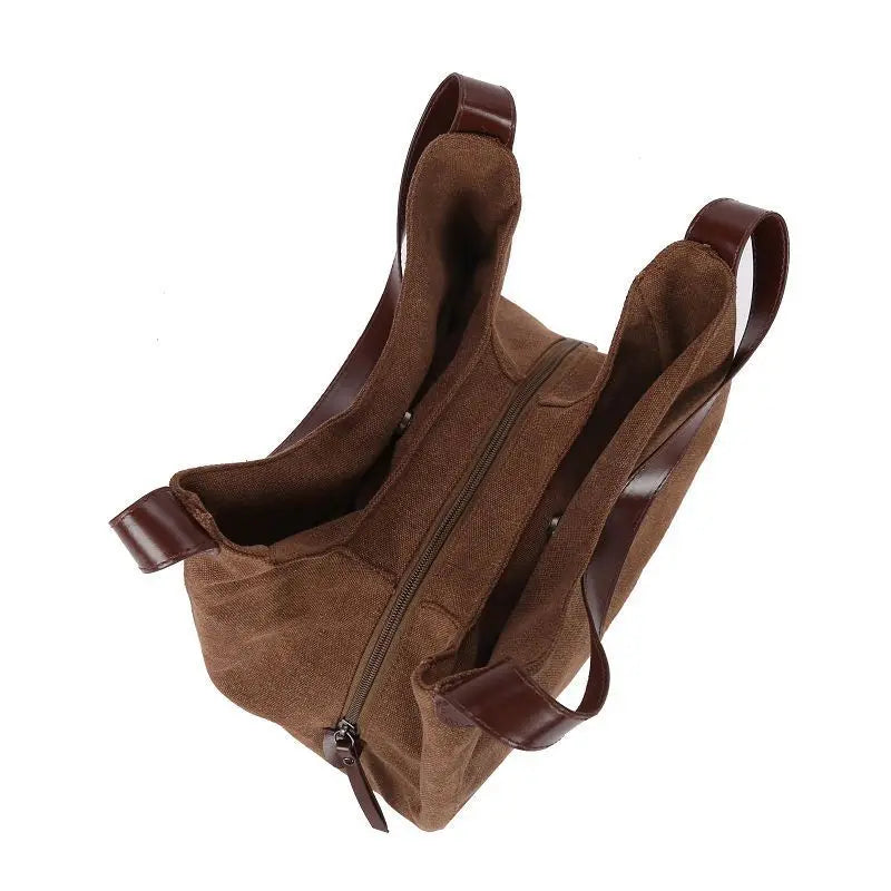 Vintage Canvas Handbag Large Capacity Shoulder Bag Hot L