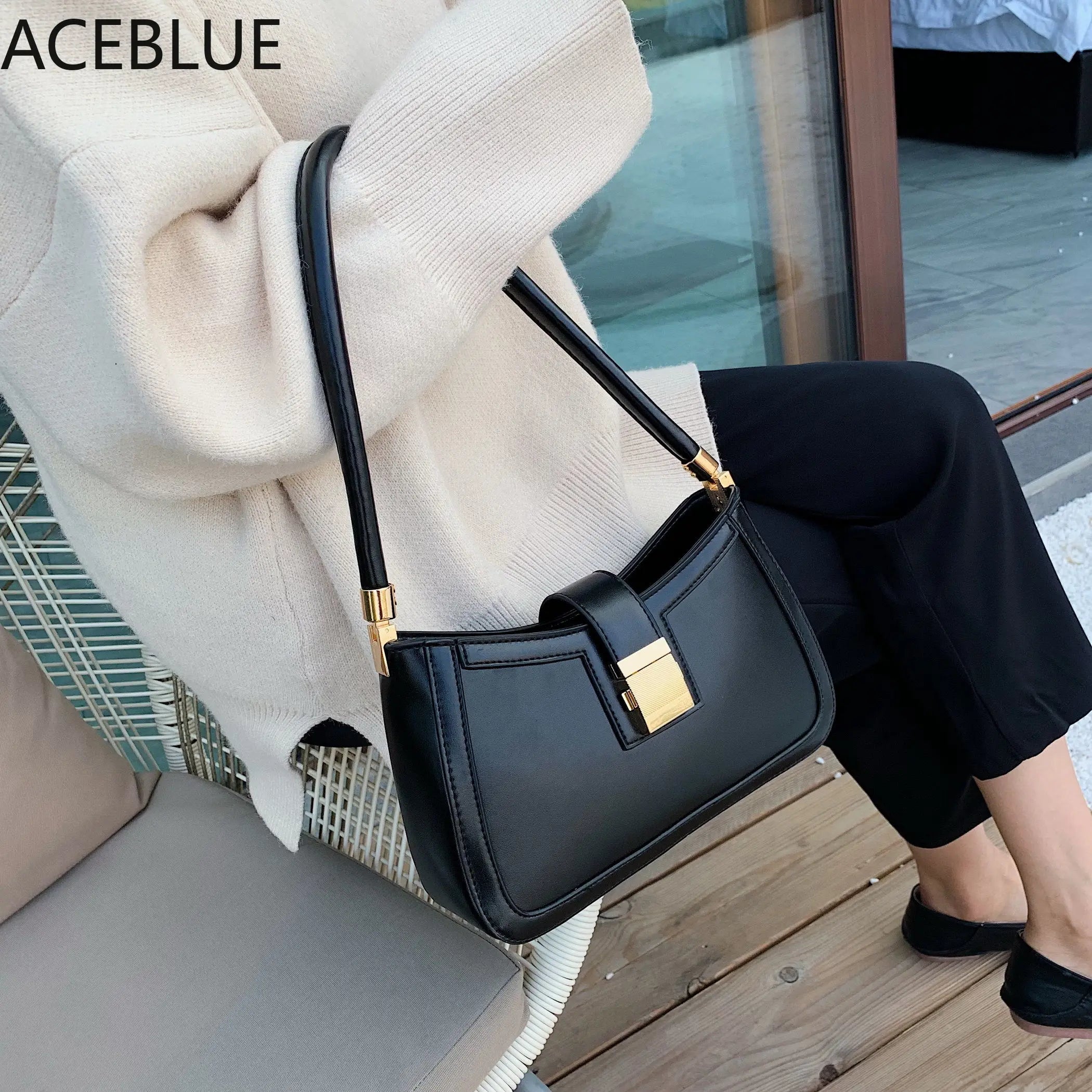 Hit Lock Purses and Handbags Small Travel Hand Bag Lady Bags