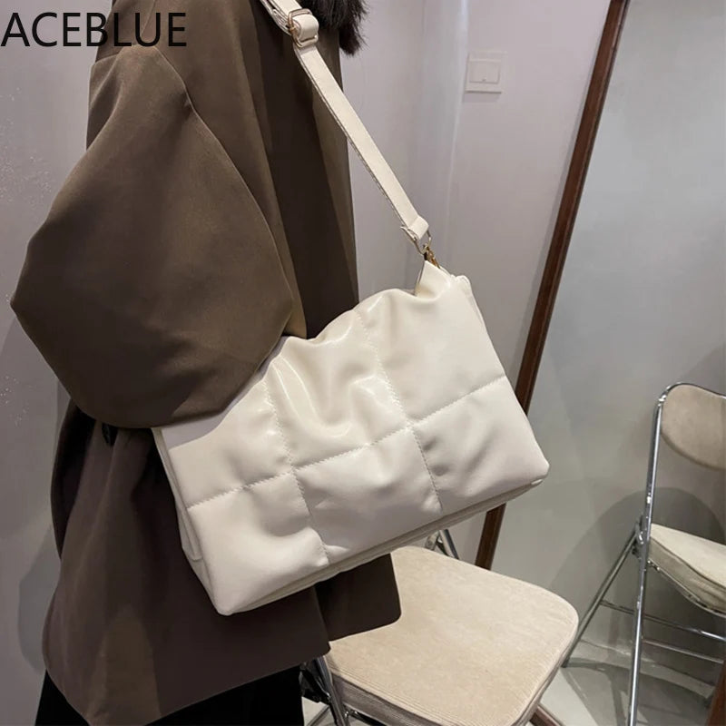 Vintage Crossbody Bags for Women Large Capacity Handbag Totes Purse