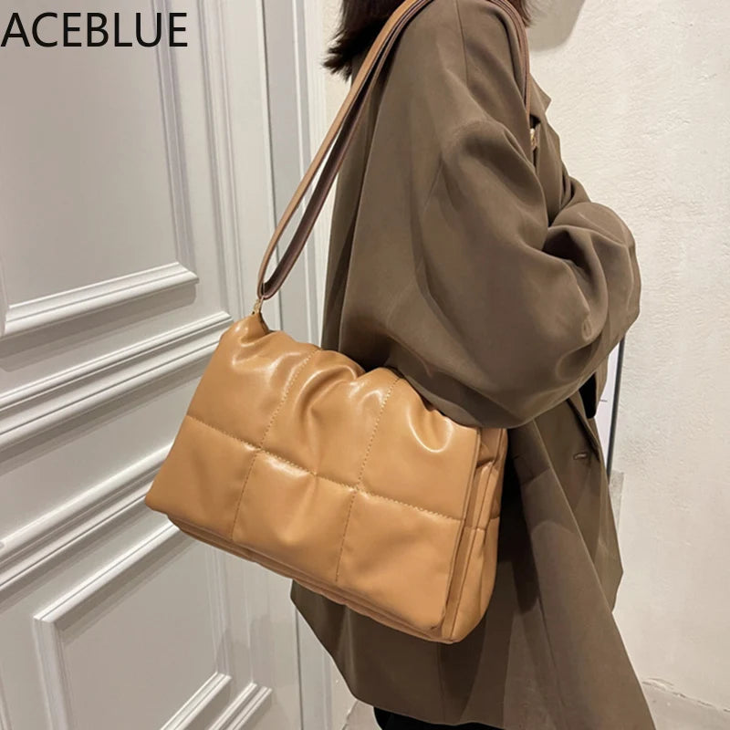 Vintage Crossbody Bags for Women Large Capacity Handbag Totes Purse