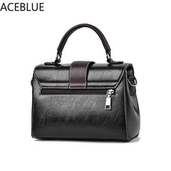 Vintage PU Leather Shoulder Bag For Women Crossbody Bag