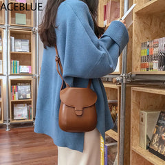 ACECBLUE Vintage Messenger Bag Small Crossbody Bag Women