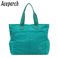 Casual Women Waterproof Nylon Handbag Message Sac A Main Bolsa Couro Feminina