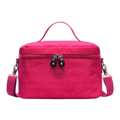 Women Lunch Bags Kids Thermal Cooler Food Insulated Nylon Box Girl Waterproof