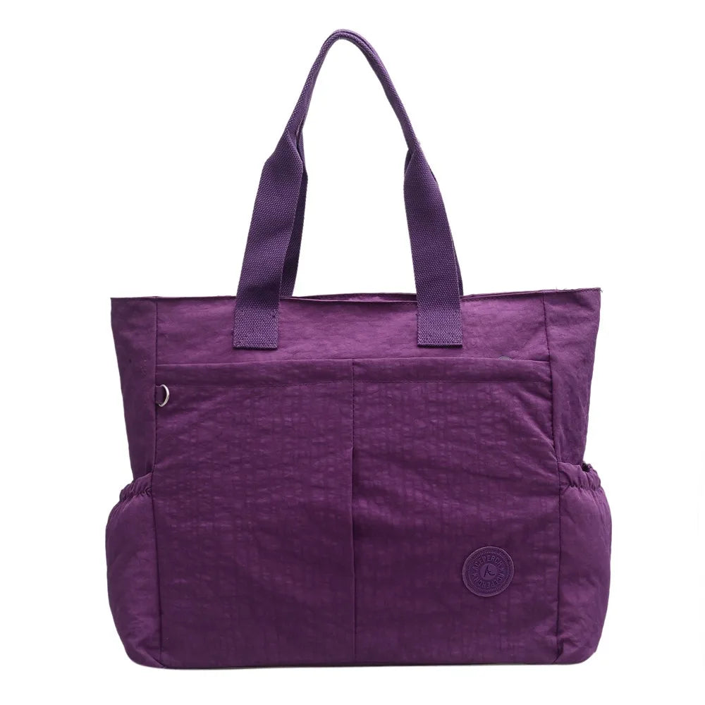 Nylon Shoulder Beach Tote Diaper Bag Shoulder Bolsa Feminia