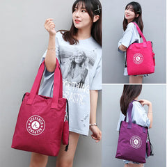 Plaid Shoulder Bag Tote Check Handbag Women Casual Shopping Large Shopper Bag