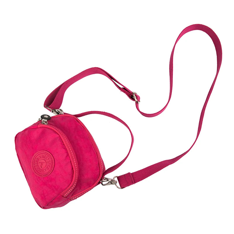 Women Clutch Top-handle Bag Casual Handbags Girl Bag Nylon Waterproof Tote Sac F