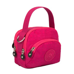Women Clutch Top-handle Bag Casual Handbags Girl Bag Nylon Waterproof Tote Sac F