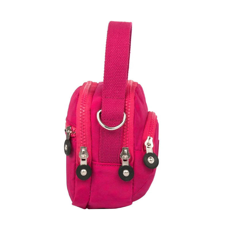 Women Clutch Top-handle Bag Casual Handbags Girl Bag Nylon Waterproof Tote Sac F