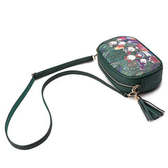 PU Leather Crossbody Bag Tassel Shoulder Handbag Girl Sac Femme
